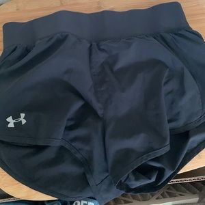 UA Launch Tulip Speedpocket Shorts S Med